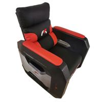 Tortox Gaming Sofa With 180 Recline Function Black & Red