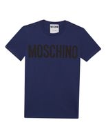 Big Logo Cotton T-shirt - Blue - thumbnail