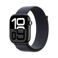 Apple Watch Series 10 GPS 42mm Jet Black Aluminium Case with Black Sport Band - S/M