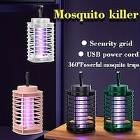 Mosquito Killing Lamp Fly Hotel Restaurant Commercial Mosquito Traps Household Indoor Balcony Mosquito Traps Artificial Electric Shock Mosquito Killing Efficient And Practical Lightinthebox - thumbnail
