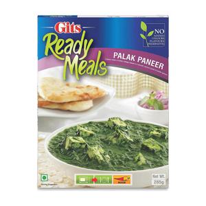 Gits Ready Meals Palak Paneer 285gm