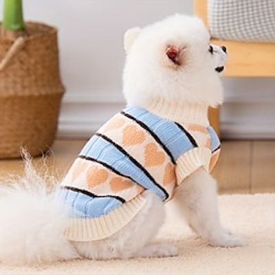 Cardigan Warm Sweater Love Stripes Comfortable For Outdoor Sports Elastic For General Leisure Lightinthebox