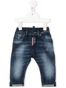 Dsquared2 Kids logo tag jeans - Blue