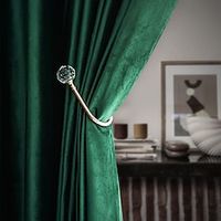 Red Blackout Curtain Drapes Italian Velvet Fabric, Christmas GrommetEyelet Curtain Panels For Living Room Bedroom Kitchen Window Treatments Thermal Insulated Lightinthebox - thumbnail
