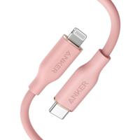 Anker Powerline III Flow USB-C to Lightning Cable 3ft - Pink