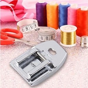 Overlock Overedge Overcasting Sewing Machine Presser Rolled Hem Foot Tool For Low Shank Snap-On Singer Lightinthebox
