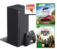 Microsoft Xbox Series X Gaming Console Black + 2 Games International Version