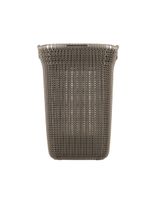 Curver 57 Liter Knit Long Laundry Basket Brown