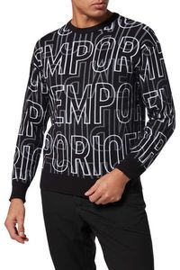 Macro Jacquard Logo Sweater