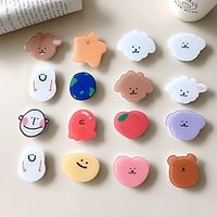 Universal Cute Cartoon White Sheep Expandable Phone Grip Handle Smartphone Finger Holder Grip Bracket Support Adjustable Stand Lovely Kawaii Anime Animal Mobilie Phone Accessory miniinthebox - thumbnail