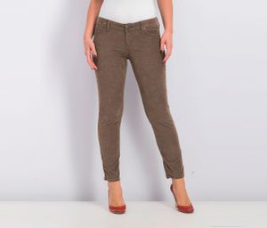 Womens Mercy Skinny Capri Pants  Brown