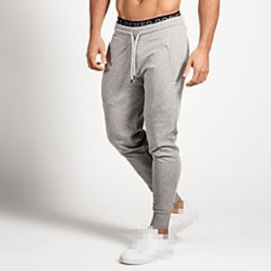 Men's Sweatpants Joggers Track Pants Athleisure Bottoms Drawstring Cotton Winter Fitness Gym Workout Performance Running Training Breathable Quick Dry Soft Normal Sport Black Grey / Micro-elastic miniinthebox