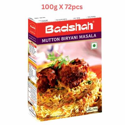 Badshah Mutton Biryani Masala 100G (Pack of 72)