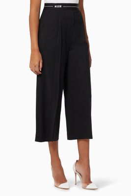 Culottes in Stretch Viscose Wool Culottes in Stretch Viscose Wool