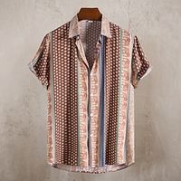 Elephant Hawaiian Boho Men's Shirt Button Up Shirt Casual Shirt Daily Wear Vacation Going out Spring Summer Lapel Short Sleeves Black, Yellow, Blue S, M, L Polyester Shirt Lightinthebox Elephant Hawaiian Boho Men's Shirt Button Up Shirt Casual Shirt Daily Wear Vacation Going out Spring Summer Lapel Short Sleeves Black, Yellow, Blue S, M, L Polyester Shirt Lightinthebox