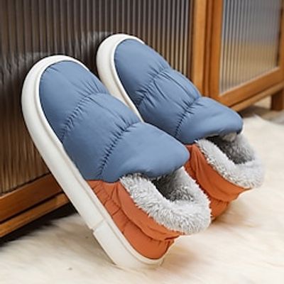 Men's Slippers  Flip-Flops Winter Shoes Comfort Shoes Walking Casual Daily Cloth Comfortable Booties  Ankle Boots Loafer Black Blue Green Spring Fall Lightinthebox