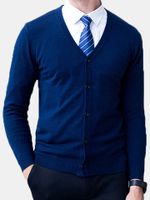 100% Woolen Casual Business Cardigans