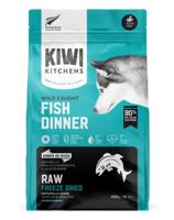 Kiwi Kitchens Raw Freeze Dried Wild Caught Fish Dinner Dry Dog Food 425G