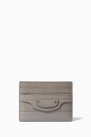 Neo Classic Card Holder in Shiny Crocodile Embossed Calfskin Neo Classic Card Holder in Shiny Crocodile Embossed Calfskin