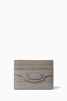 Neo Classic Card Holder in Shiny Crocodile Embossed Calfskin - thumbnail