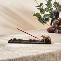 Leopard Incense Holder