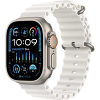 Apple Watch Ultra 2 GPS + Cellular | 49mm Titanium Case | White Ocean Band | Middle East Version