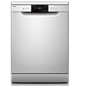 Midea 14 Place Settings 8 Programs Dishwasher | Color Silver WQP14-W7633CS