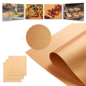 3-5Pcs Copper Chef Grill Bake Mats