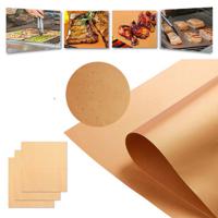 3-5Pcs Copper Chef Grill Bake Mats