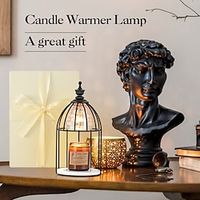 Aromatherapy lamp melted wax lamp candle essential oil table lamp bedroom aromatherapy furnace Lightinthebox - thumbnail