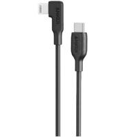 Anker USB-C to Right Angle Lightning Cable 3ft B2B - UN Black | Durable | Right-angle connector - thumbnail