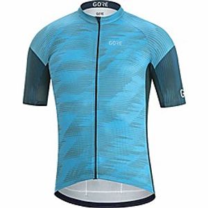 c3 men's short sleeve cycling jersey, s, blue  navy blue Lightinthebox