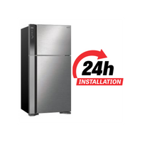 Hitachi 601L Inverter Refrigerator | RV760PUK7KBSL | Brilliant Silver Color