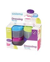 Sistema Dressing To Go 4 Pack