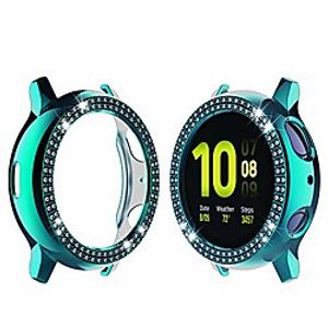 case for samsung galaxy watch active 2 44mm, ultra slim silicone protective case cover case cover for samsung galaxy watch active 2 44mm sm-r820 (blue-a) Lightinthebox