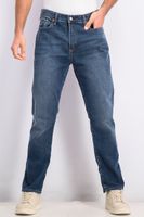 Mens Mid Rise Skinny Leg Jeans  Denim Blue - thumbnail