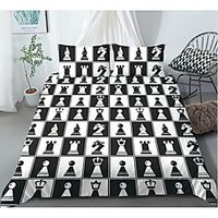 Print Home Bedding Duvet Cover Sets Soft Microfiber For Kids Teens Adults Bedroom Geometric 1 Duvet Cover 1/2 Pillowcase Shams miniinthebox - thumbnail