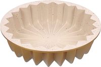 Classic Bundt Cake Pan, Aluminium Bakeware-(Silver)-(RF10840)