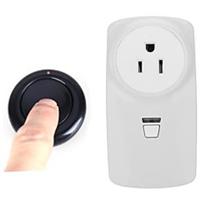 AC85V 110V 220V RF Wireless Remote control socket/Learning code relay receiver /10A relay /US Socket 433mhz miniinthebox