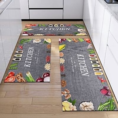 Spices Area Rug Kitchen Mat Non-Slip Oil Proof Floor Mat Livingroom Rug Indoor Outdoor Mat Bedroom Decor Bathroom Mat Entrance Rug Door Mat Lightinthebox