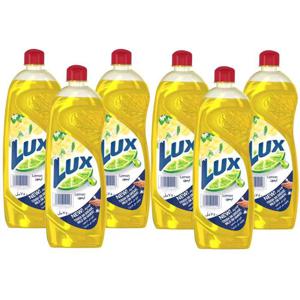 Lux Lemon Dish Washing Liquid 6 x 750 ml