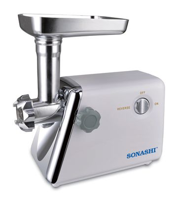 Sonashi Meat Grinder Reverse Function 3 Cutting Plates SMG021 Sonashi Meat Grinder Reverse Function 3 Cutting Plates SMG021