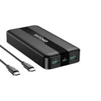 Ravpower RP-PB1235-BK 20W 20000mAh 3 Ports Power Bank, Black