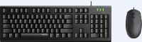 Rapoo X120 Pro Combo Key board & Mouse Wired USB - 18652