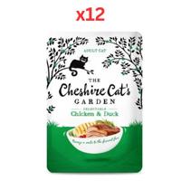 The Cheshire Cats Garden Chicken & Duck Wet Cat Food 85G (Pack of 12)