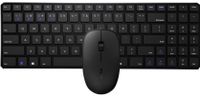 Rapoo 9300M Multimode Wireless Ultra-Slim Combo Keyboard & Mouse Black En - 18123