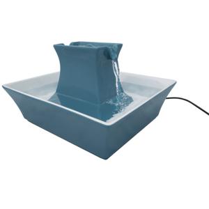 Drinkwell Pagoda Pet Fountain Blue