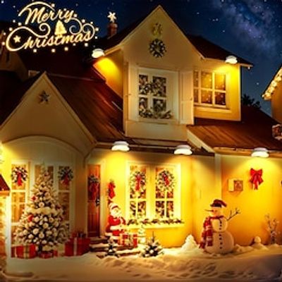 Solar Backyard Lights Outdoor Fence Light with 9 LED Waterproof Gutter Light for Eaves Garden Christmas Patio Landscape Decoration 1/4/6pcs miniinthebox Solar Backyard Lights Outdoor Fence Light with 9 LED Waterproof Gutter Light for Eaves Garden Christmas Patio Landscape Decoration 1/4/6pcs miniinthebox