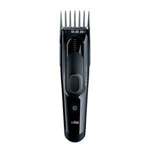 Braun Hair Clipper, Fully Washable, 17 length Settings, Rechargeable, Fully washable (HC 5050)