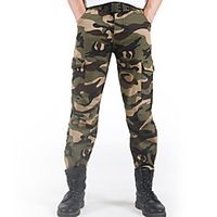 Men's Work Pants Hiking Cargo Pants Track Pants Winter Outdoor Thermal Warm Windproof Fleece Lining Ripstop Army green camouflage Navy blue camouflage Black and white camouflage 30 31 32 33 34 Lightinthebox - thumbnail